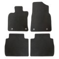 4 Pieces Black Velour Carpet Floor Mats Front Rear For Lexus Es350 300h 2019 2020 2021 2022 2023 2024 2025