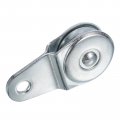 Uxcell 70mm Single Pulley Block Iron Hanging Wire Towing Wheel Cable Rope Runner Roller In Zinc Plated