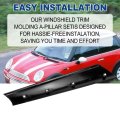 Windshield A Pillar Trim Molding Right Passenger Side For Mini Cooper R50 R52 R53 Replaces 51137128158 Exterior Window Post