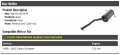 Rear Muffler Compatible With 1998-2002 Subaru Forester 2 5l 4-cylinder