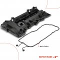 A-premium Engine Valve Cover With Gasket Compatible Hyundai Elantra 2011-2016 Coupe Gt 2013 Kia Soul 2012-2013 1 8l 2 0l
