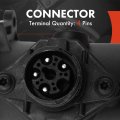 A-premium Mass Air Flow Sensor Meter 4-pins Compatible With Mercedes-benz 300e 300te 300ce 1993 C280 E320 S320 Sl320 1994-1996