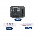 Uxcell 2pcs Handheld Shower Head Holder With Hanger Hook Strong And Adjustable Wand Wall Mount Bathroom Waterproof Handle No