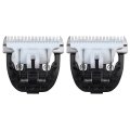 Blades 2 Pack For Oneisall Dog Hair Vacuum And Grooming Kit Low Noise Pet Clipper Replacement Blade 