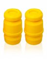 Front Bump Stop For Cherokee Xj 1984 To 2001 Upper Suspension Jounce Bumpers Replace 52004295 Polyurethane Foam 2 Pcs 1 56 In 
