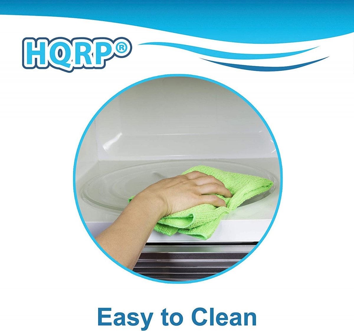 Hqrp 10-inch Glass Turntable Tray For Ge Wb49x688 Ap2031688 261828 Ah250257 Ea250257 Ps250257 Wb49x0688 Je635wc02 Je635wc03