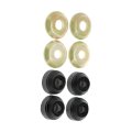 Strut Rod Bushing Set For 1995 1996 1997 1998 Dodge B1500 B2500 B3500 Natural Rubber Black 1 25 In Length Front Position 