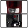 Acanii For 2002-2006 Dodge Ram 1500 03-06 2500 3500 Oe Style Red Smoked Tail Lights Brake Lampsreplacement Left Right