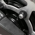 Autobahn88 Motorcycle Sprocket Nut Dress-up Kit Compatible With Ducati Scrambler 800 Full Throttle 2015-2021 Black Set Of 6