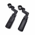 Hongk- Eagle Hawk Shape Front Rider 1 4 Stiletto 4475 Foot Peg Clamps Compatible With Shadow Ace Magna Valkyrie Black Body
