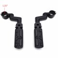 Hongk- Eagle Hawk Shape Front Rider 1 4 Stiletto 4475 Foot Peg Clamps Compatible With Shadow Ace Magna Valkyrie Black Body