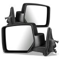 Auto Dynasty Ch1320282 Ch1321282 Pair Oe Style Powered Side View Door Mirror For Jeep Patriot 07-17 