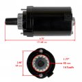 Caltric Starter Compatible With New Holland 20-098-01 20-098-01s 20-098-05
