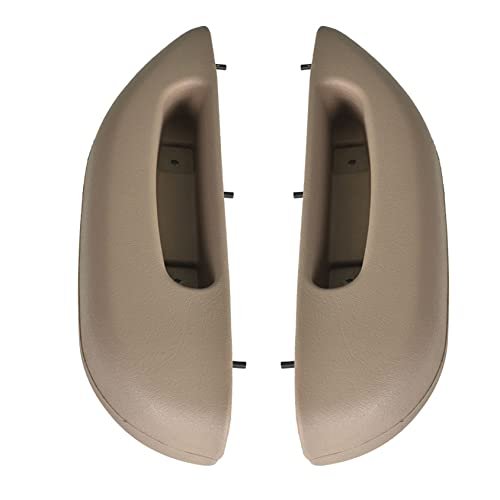 Front Left And Right Side Inner Beige Armrest Pull Handle Cover Replacement For 1996 2002 Express Base Slt Sle Van 12376621
