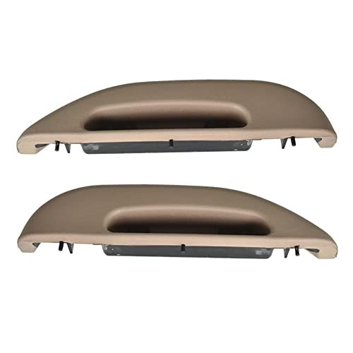 Front Left And Right Side Inner Beige Armrest Pull Handle Cover Replacement For 1996 2002 Express Base Slt Sle Van 12376621