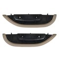 Front Left And Right Side Inner Beige Armrest Pull Handle Cover Replacement For 1996 2002 Express Base Slt Sle Van 12376621