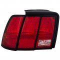 Left Driver Side Tail Light For 99-04 Ford Mustang Base Gt Capa Certified Dot And Sae Compliant 3r3z13405aa