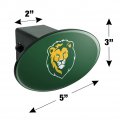 Southeastern Louisiana University Primary Logo Oval Tow Hitch Cover Trailer Plug Insert 2