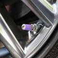 Smallmouth Bass Fishing 1 Valve Stem Caps For Tire Rim Wheel Aluminum Purple