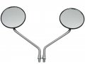 2x Motorcycle Side Mirror Motorbike Rear View Left Right Mirrors Fit For Honda Ct110 Cg125 Xl250 Xl400