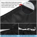 X Autohaux 420d Oxford Cloth Motor Full Outboard Boat Engine Cover Fit Up To 60-100hp Black