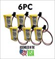 6pc Lithonia Elb B001 Replacement Emergency Light Battery 