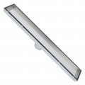 Zoic Linear Stealth Tile Insert Floor Grate Bathroom Shower Waste Drain 304 Stainless Steel 19 68 Inches 500mm 