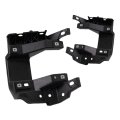 Fog Light Bracket Pair For Ram 1500 2019 2020 2021 2022 2023 2024 Front Driver And Passenger Side Polypropylene Plastic 