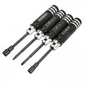 Kdafa Stainless Steel Hex Screw Driver Kit 7pcs Black Blue Screwdriver Repairing Hand Tool Black