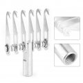 Qiilu Glue Pulling Claw Dent Puller Metal Adjustable 6 Fingers Hook Paw Car Body Repair Tool