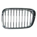 Front Grille Driver Side Chrome For 2001 Bmw 325xi 330xi Sedan Wagon Abs Plastic Fits Models Without Sport Package Bm1200120 