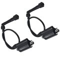 Set Of 2 Motorcycle Ignition Coils Replacement For Ex500 Ninja 500 500r 1987-2009 