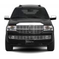 Ipick Image Made For Lincoln Navigator 3d Nameplate Black Stainless Steel License Plate