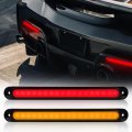 Fxc 2 Pack 10 Led Trailer Tail Light Bar Brake Stop Sequential Turn Signal Lights Assembly Identification Strip Lamp W Smoked 