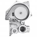 A-premium Engine Water Pump W O-ring Gasket Dohc 8cyl 4 0l Compatible With Bmw 740i E38 1995 740il 840ci E31 1994-1995 Replace