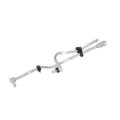 Automatic Transmission Auxiliary Fluid Cooler Inlet Line For Chevy Corvette 2015 2019 Aluminum 0 5 In Outside Diameter 