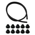 10 Piece Fuel Tank Bushing Grommet And Line For Stihl Fs80 Fs85 Km85 Fc75 Fs76 Fs72 Bg75 0000 989 0516 Husqvarna 580457501 