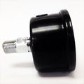 Lbb00100 Fuel Pressure Gauge 5 In Black Dial 0 To 100 Psi Liquid Silicone Filled Stainless Steel Case With 1 8 Npt Connection 
