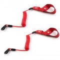 Liru Stop Kill Safety Lanyard Universal Boat Engine Emergency Tether Cord With Wrist Strap For Yamaha Jet Ski Wave Runner Red 2