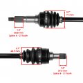 Caltric Front Left Complete Cv Joint Axle Compatible With Yamaha Big Bear 350 Yfm350fw 4wd 1989-1997