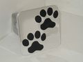Paws Hitch Cover Black 