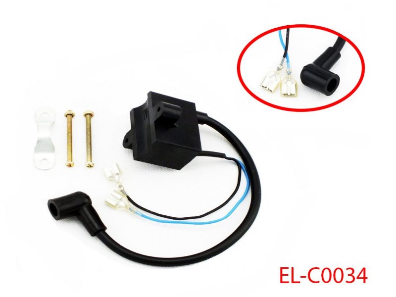 Cdi Ignition Coil For 50cc 60cc 66cc 80cc Motorized Bicycle Bike Engine Motor