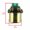 Caltric Starter And Relay Solenoid Compatible With Honda Gl1000 Gold Wing 999cc 1976 1977 1978 1979