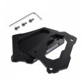 Uxcell 1 Set Aluminum Alloy Motorcycle Kickstand Plate Pad For Bmw R1250gs 2018-2019 Extension Foot Support With Wrench Black