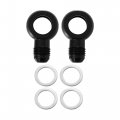 X Autohaux 1 Set 6an 4npsm For Gm 4l80e Transmission Oil Cooler 90 Degree Joint Connector Fittings Aluminum Alloy
