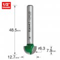 Trend Craftpro Cavetto Router Bit 1 4 Inch Shank Radius 2 Cut Diameter Tungsten Carbide Tipped C054x1 4tc