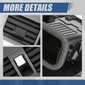 Auto Dynasty Factory Style Front Center Dash A C Air Vent Panel Compatible With Toyota Corolla 2009-2013 Textured Black Grey