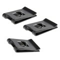 Clip Nut U Style Grade Steel Black Number 10 By 11 32 In Up To 0 075 Callout Size Clockwise Thread Open End Design 