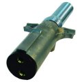 Tectran 670-27sg Vertical Dual Pole Plug Socket Tarp Systems Connector Assembly With Spring Guard Crimp Termination 