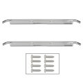 Door Sill Plates Pair W Hardware For Chevy Gmc C10 C20 C30 K10 K20 K30 Truck 1967 1968 1969 1970 1971 1972 28864 Chrome Guards 